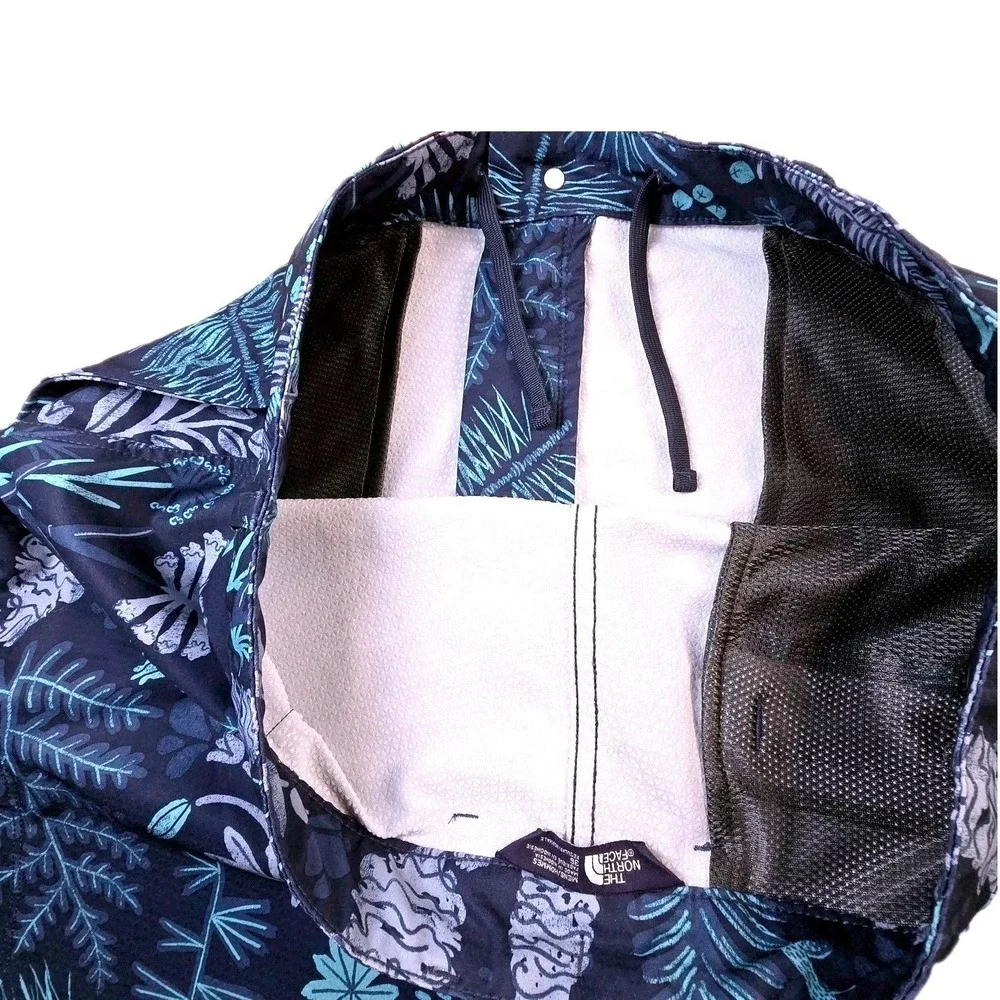 The North Face Men's Navy Floral Hybrid Shorts